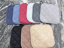 Home Collection Quilted Pot Holders -several colors picture
