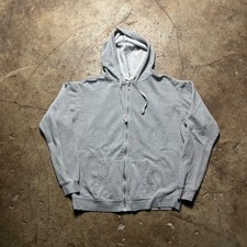 Full Tilt Mens Heather Gray Full Zip Hoodie Sweatshirt Size L XL picture
