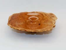 Stunning Handmade Bowl with a Natural Edge. Made from Brown Mallee Burl. #128 picture
