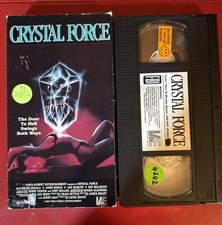 Vintage Vhs Crystal Force EXTREMELY RARE  picture