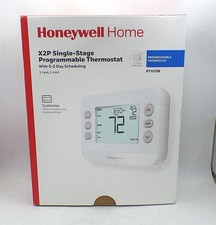 HONEYWELL RTH20B/N X2P HOME PROGRAMMABLE THERMOSTAT 1-STAGE HEAT/COOL 5-2 DAY picture