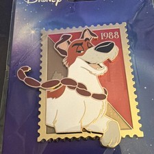 Dodger Pink a La Mode (PALM) Royal Stamp Jumbo Pin LE 400  picture