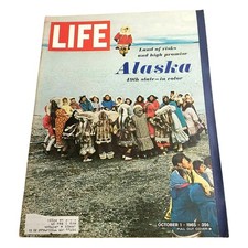 LIFE Magazine October 1965 Vol 59 No 14 Alaska 49th State Feature VTG Issue picture