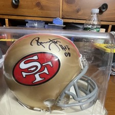 Ronnie Lott 49ers HOF Mini Helmet Signed picture