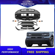 Complete Front Lower Bumper Cover W/ Grille Kit For 2025 2026 Ford Bronco Sport picture
