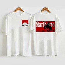 Vintage Two Side Marlboro Cowboy T-shirt, Marlboro Shirt picture