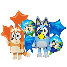 2-pack Bluey Birthday Party Decorations Balloon bouquet picture