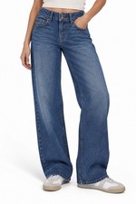 Levi's Women's Low-Rise Superlow Loose Jeans - Blended Beauty 30x32 picture