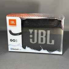 JBL GO3 Portable Waterproof Wireless Speaker Black Sports Hiking Outdoors New picture