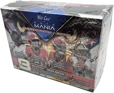 2024 Wild Card Auto Mania American Football Edition 8 Autographs Per Hobby Box picture