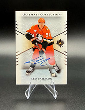 2025-26 Upper Deck Ultimate Collection Leo Carlsson Auto Anaheim Ducks  picture