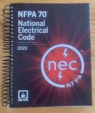 NFPA 70 National Electrical Code (NEC) 2020 Edition Spiral usa stock picture