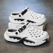 Men's Breathable EVA Clogs with Cushion Sole, Water-Resistant Secure Toe Design picture