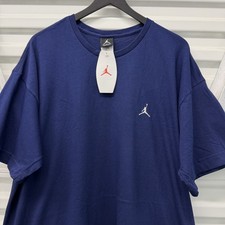 Vintage Nike Air Jordan Embroidered T Shirt Men’s XL Blue Deadstock 90s Y2K NWT picture