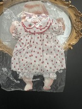 Vintage Doll Dress Dolls By Pauline Doll Dress  11” Baby  Doll Dress picture