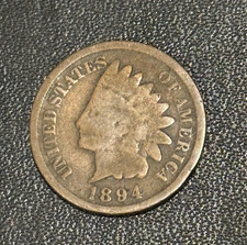 1894 Indian Head Cent Penny   picture