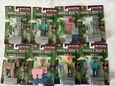 Mattel Minecraft Assortment You Get All 8 Figures That Are In Pictures picture