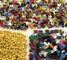 Lego NEW Minifigures 1-500 People Mixed Heads Torsos Legs Hair Series picture