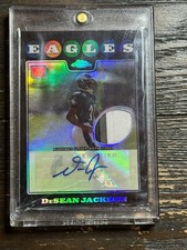 2008 Topps Chrome - DeSean Jackson #TC198 Refractor Rookie Jersey Autographs /25 picture