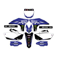 YAMAHA FACTORY TEAM GRAPHICS KIT DECAL YZ250F 2010 2011 2012 2013 MX MOTOCROSS picture