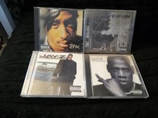 Rap/Hip-Hop CD lot 4 CDs 2Pac, Jay-Z, Eminem  picture