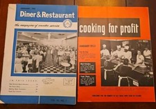 2 Rare January 1953 Magazines Cooking For Profit & Diner & Restaurant picture