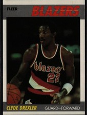 1987-88 Fleer #30 Clyde Drexler picture