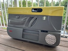 ✅ 98-10 OEM VW New Beetle Driver Left Side Door Panel - Yellow & Gray - LQQK ✅ picture
