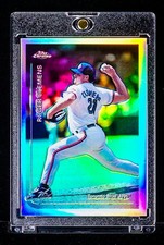 Roger Clemens RARE CHROME REFRACTOR CARD Toronto Blue Jays picture