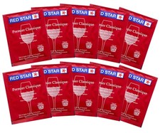 Wine Yeast Red Star Premier Classique Formerly Montrachet For Wine Making x10 picture