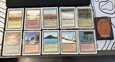 Alt Art Replacement - Original Dual Lands Set Playtest for MTG / Magic Commander picture