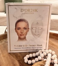 D'OR24K Prestige 7 Color LED Therapy Face Mask USB Skin Rejuvenation New picture