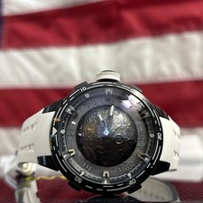 Invicta Celestial Smoke/white Unisex Watch #69537 With CARB FIBR BOX SET picture
