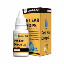 Cat Dog Ear Drops Infection Antibiotic Treatment Medicine Yeast Fungus Itching picture
