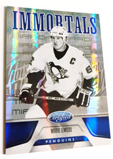11 12 PANINI IMMORTALS MIRROR BLUE MARIO LEMIEUX  /99 picture