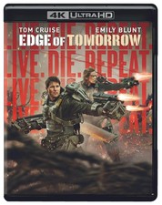 Live Die Repeat Edge of Tomorrow 4K UHD Blu-ray Tom Cruise NEW picture