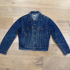 Lee Riders Vintage Denim Trucker Jacket 153438 70s/80s USA picture