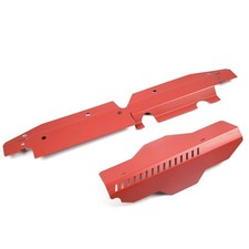 High Performance Red Radiator Shroud & Pulley/Belt Cover Combo Compatible picture