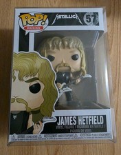VAULTED Funko Rocks Metallica James Hetfield #57 WITH PROTECTOR picture