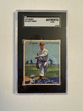 1934 Goudey #19 Lefty Grove - Boston Red Sox - HOF - SGC A High Eye Appeal picture