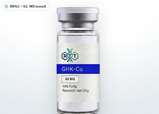 GHK-CU Copper Peptide Powder Blue Lyophilized Hydration Skin picture