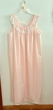 Vintage 1960’s/70’s Katz Punk Cotton Nightgown With  Lace picture