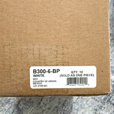 System Sensor B300-6-BP White Smoke Detector Base Fire Alarm Mounting Base picture