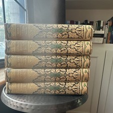 Complete 5 Vol.  Rudyard Kipling Hurst & Company Decorative Arts & Crafts c.1900 picture