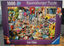 Ravensburger The Dog Walker 1000 Piece Puzzle (BOX DAMAGED) picture