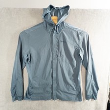 Simms Fishing Snap Front Hoodie Mens Large Blue Gorpcore outdoors picture