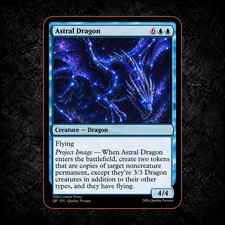 Astral Dragon - Custom MTG Playtest card picture