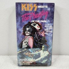 KISS Meets The Phantom Of The Park Vintage VHS Tape Factory Sealed Brand New picture