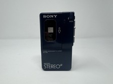 SONY M-1PD STEREO MICROCASSETTE RECORDER PLAYER METAL RARE MICRO CASSETTE picture