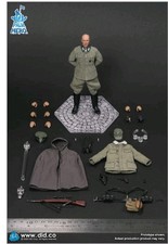 DiD Palm Hero WWII German Major Erwin Konig 1/12 Scale 